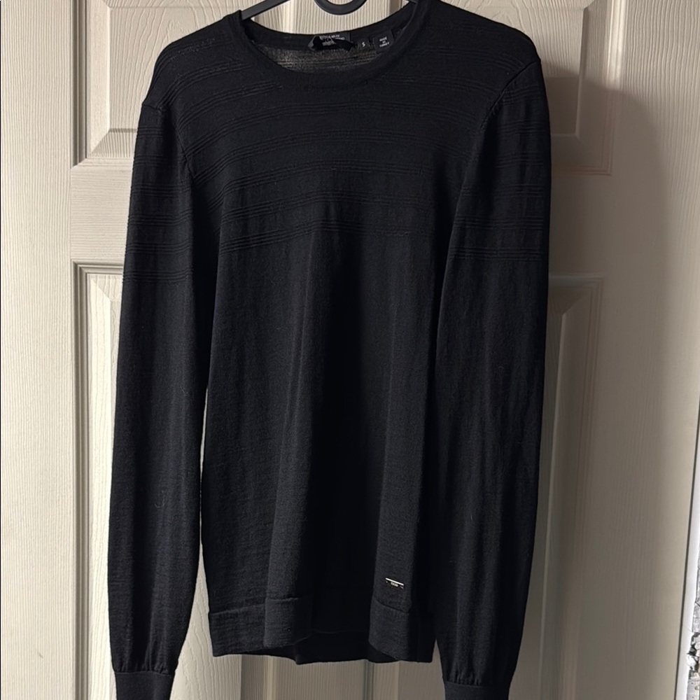Hugo Boss Black Cardigan Sweater
